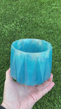 Load and play video in Gallery viewer, Handmade Resin Planter 4”

