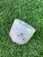 Load image into Gallery viewer, Resin handmade planter w/drainage
